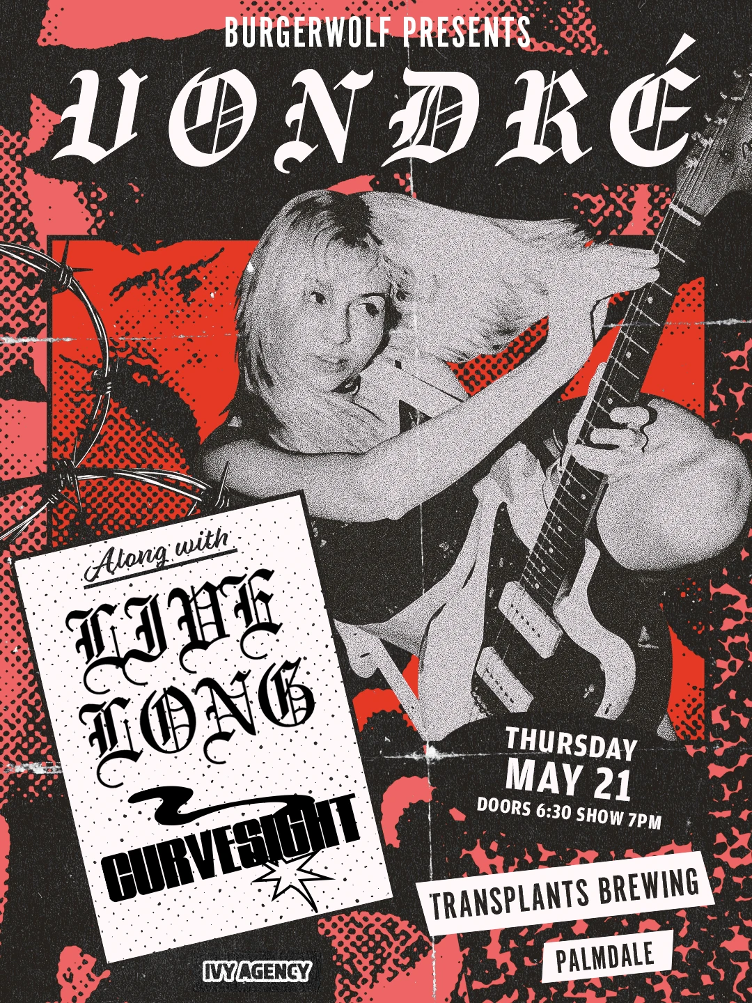 Event poster for concert