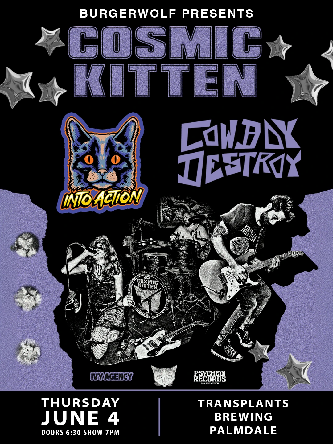 Event poster for concert