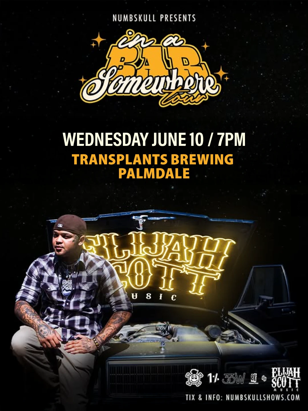 Event poster for concert