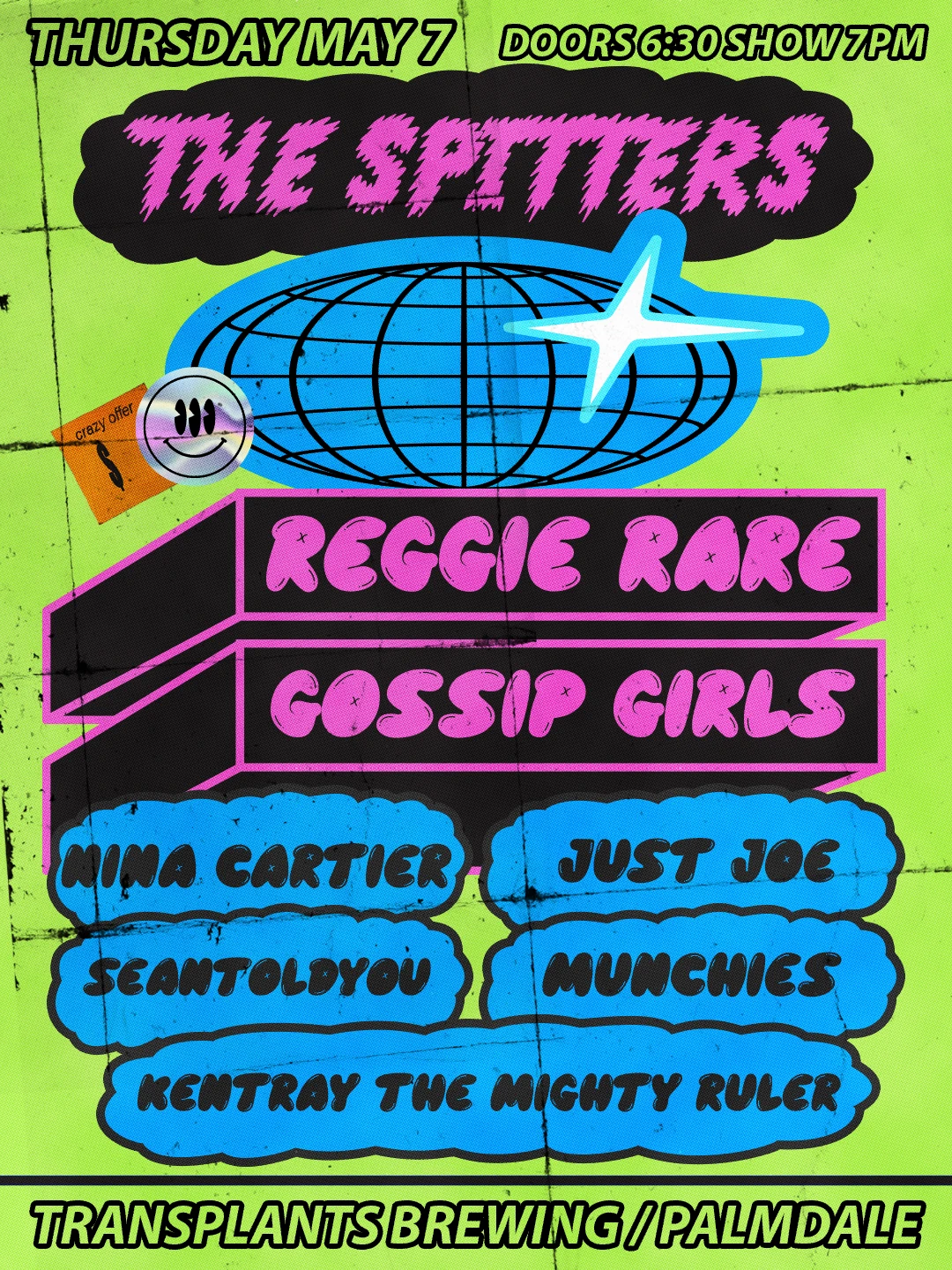 Event poster for concert