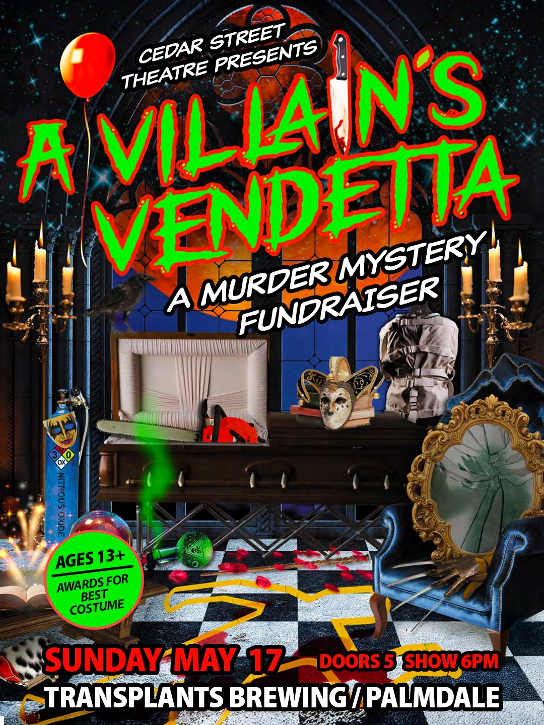 Event poster for performance