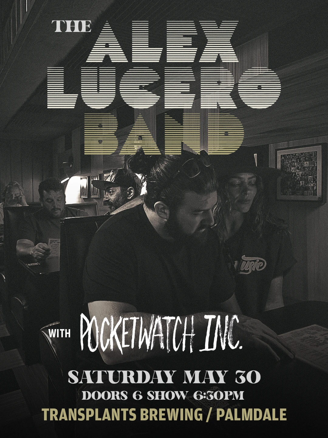 Event poster for concert