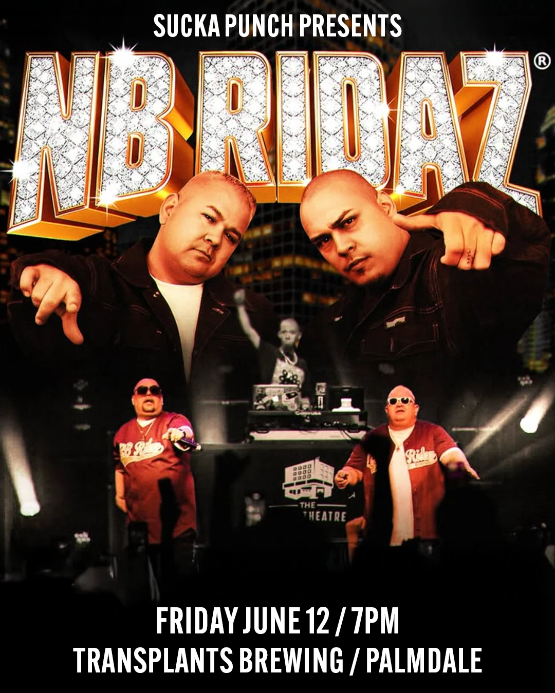 Event poster for concert