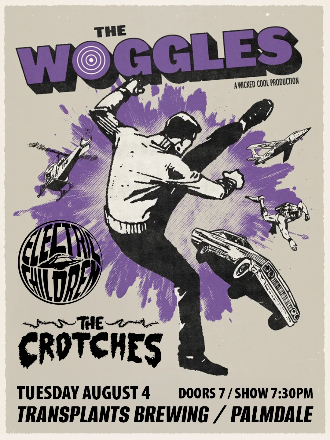 Event poster for concert
