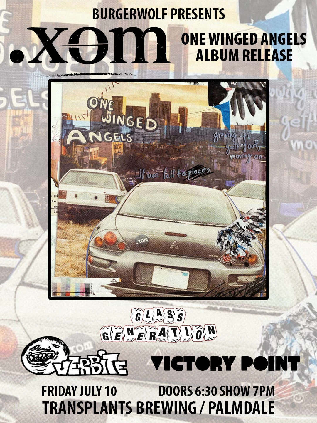 Event poster for concert