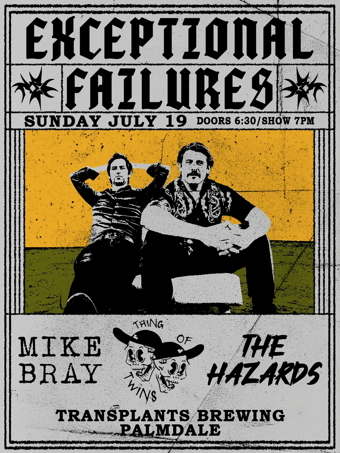 Event poster for concert