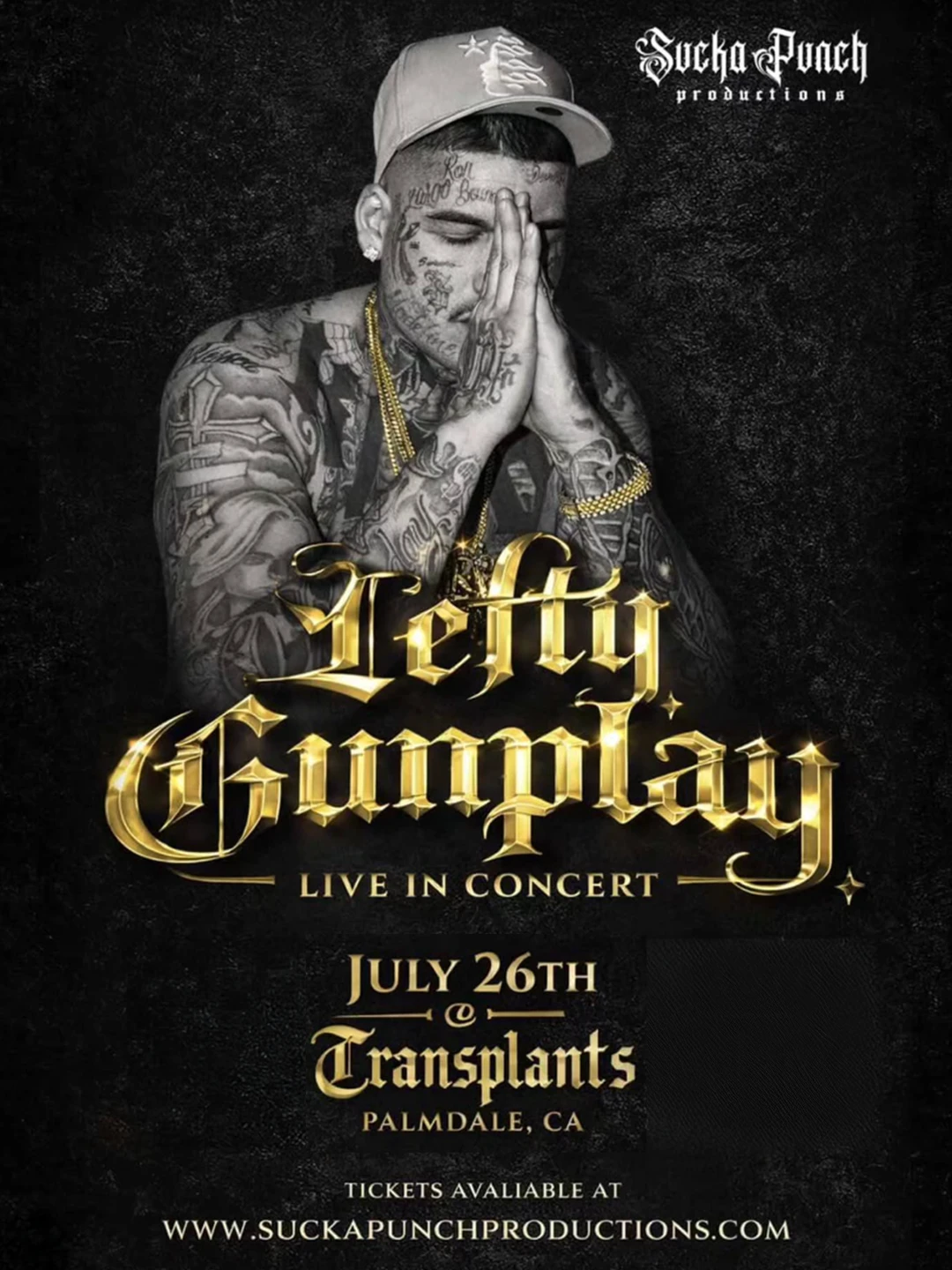 Event poster for concert