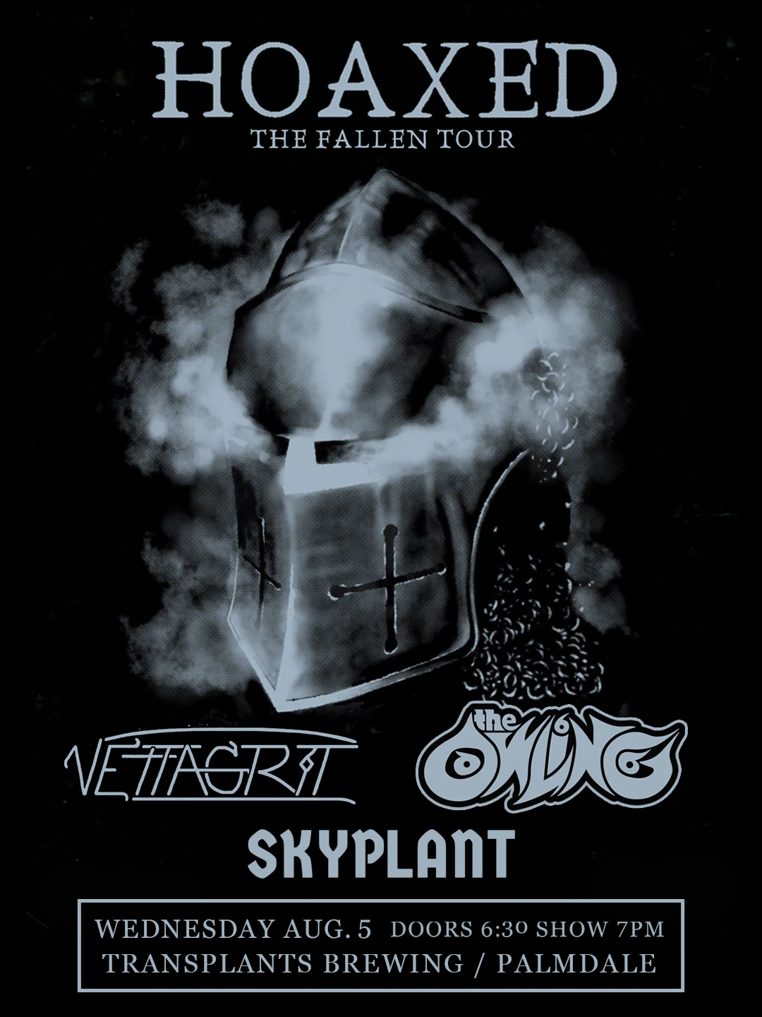 Event poster for concert