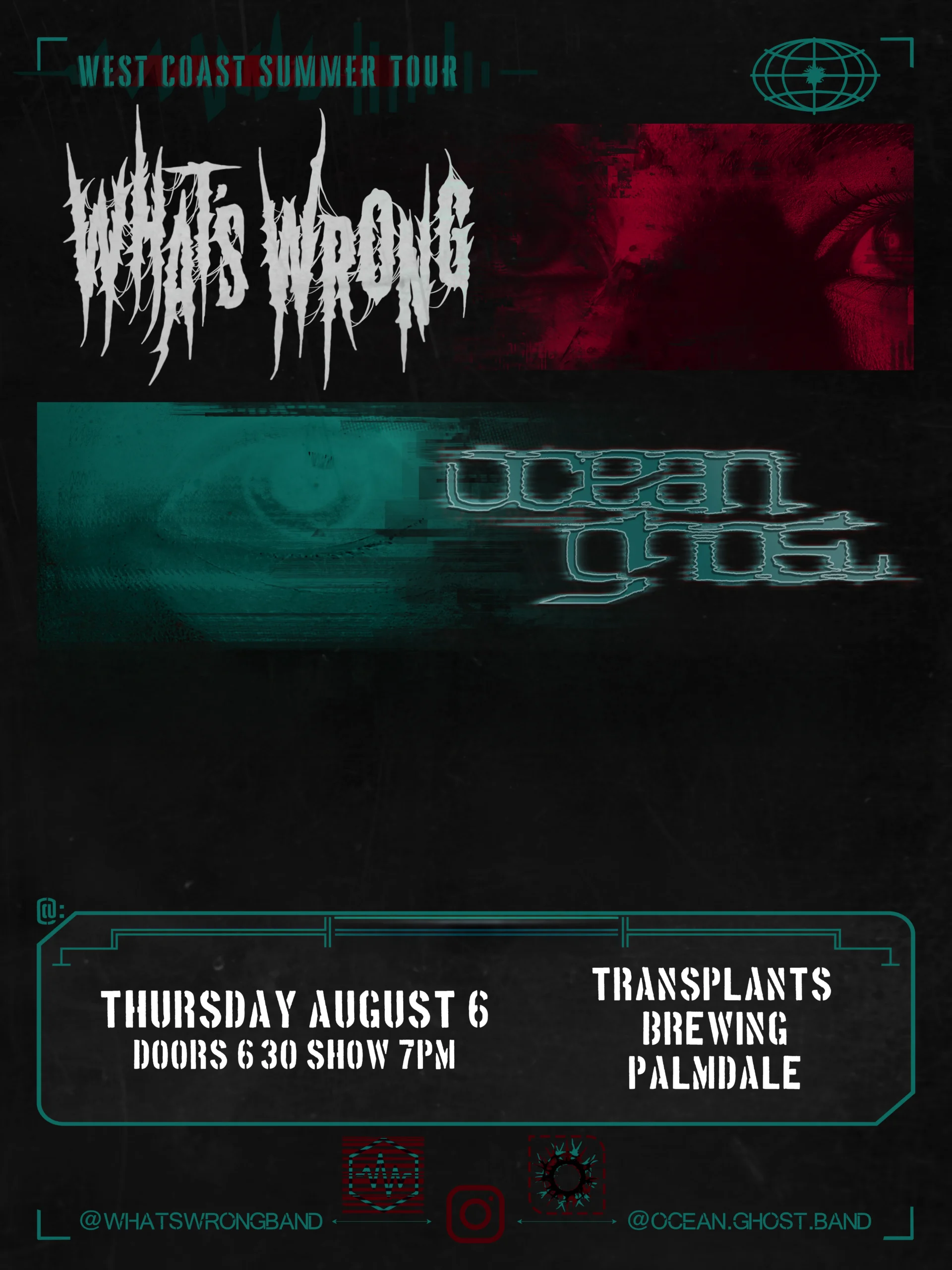 Event poster for concert