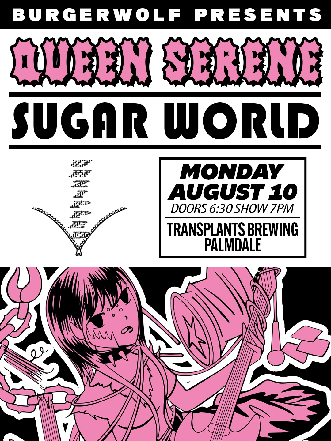 Event poster for concert
