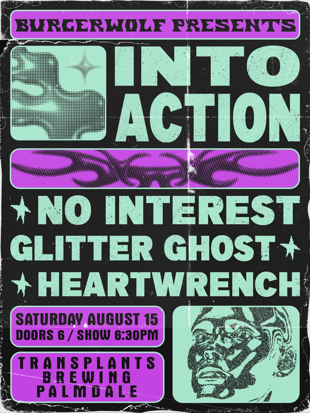 Event poster for concert