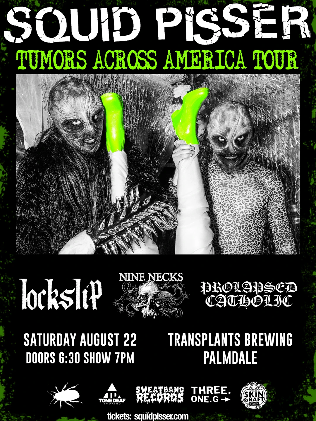 Event poster for concert