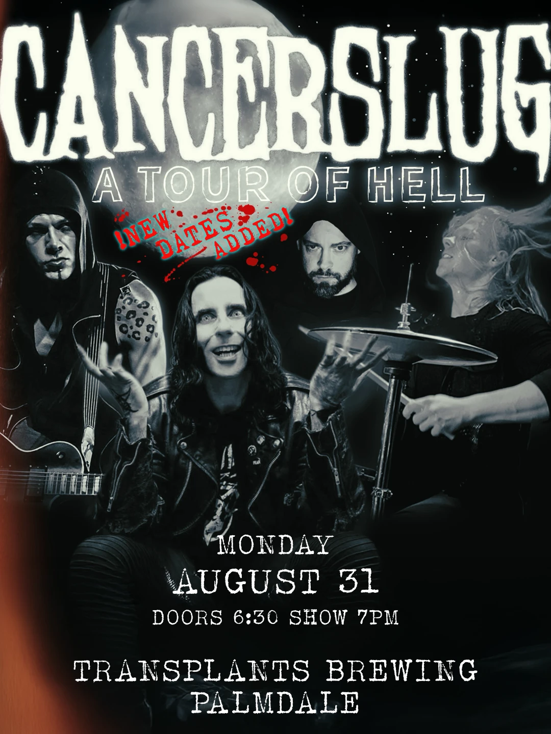 Event poster for concert