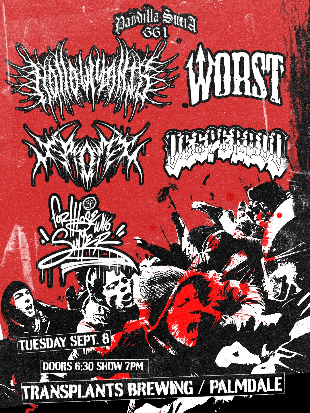 Event poster for concert