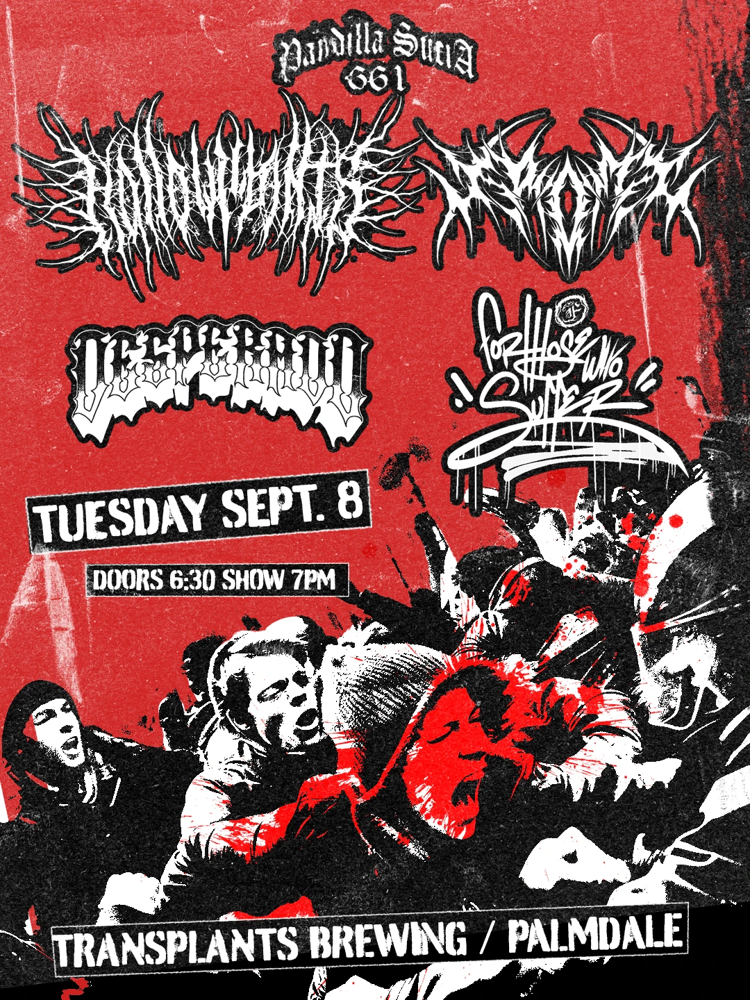 Event poster for concert