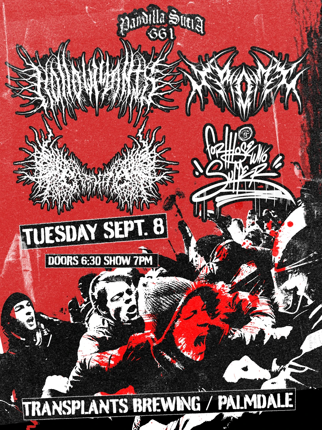Event poster for concert