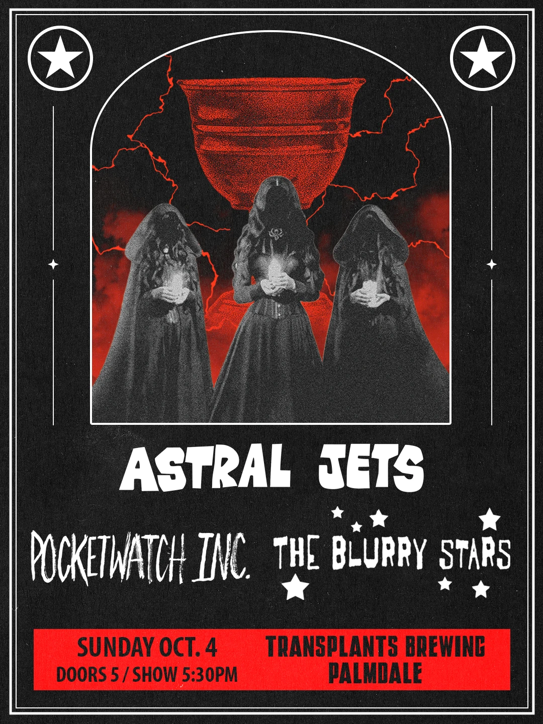 Event poster for concert