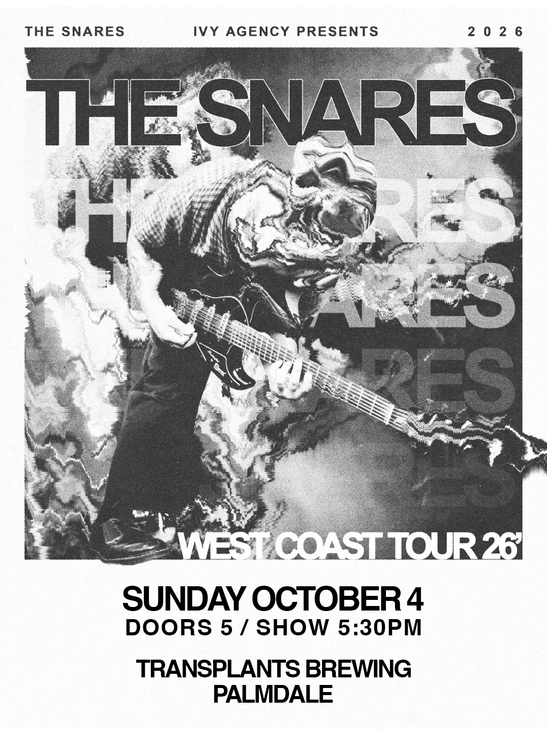 Event poster for concert