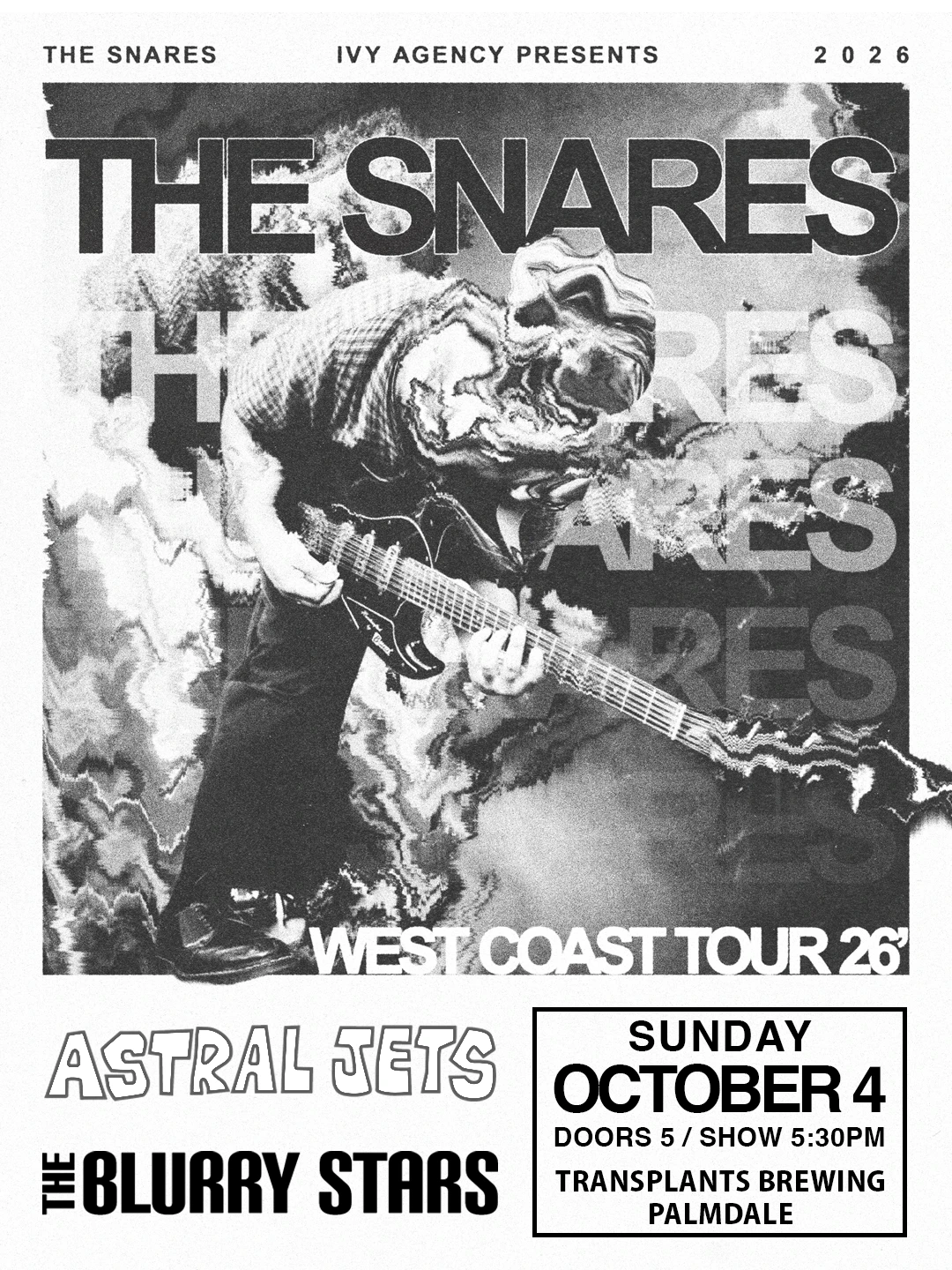 Event poster for concert