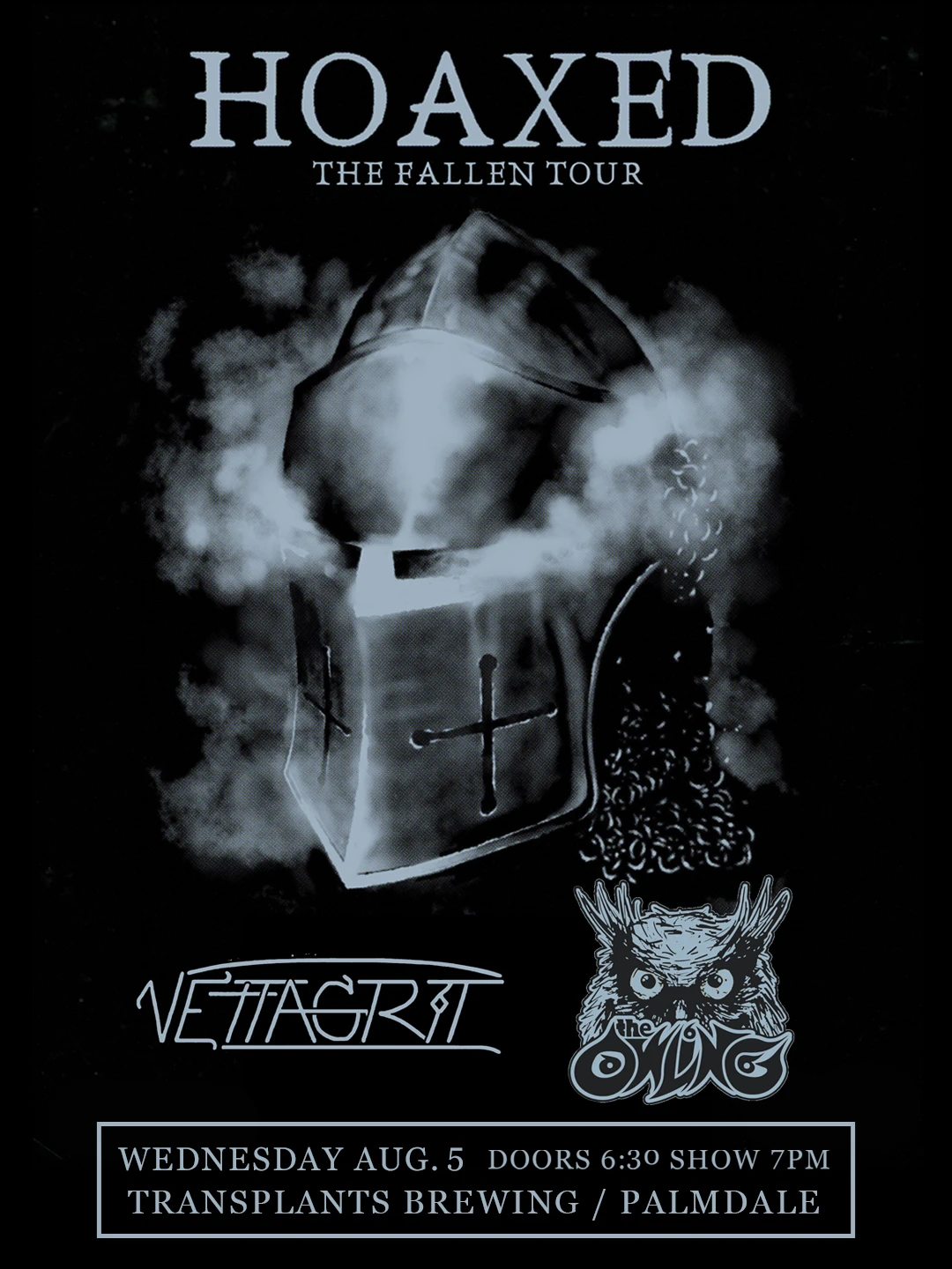 Event poster for concert