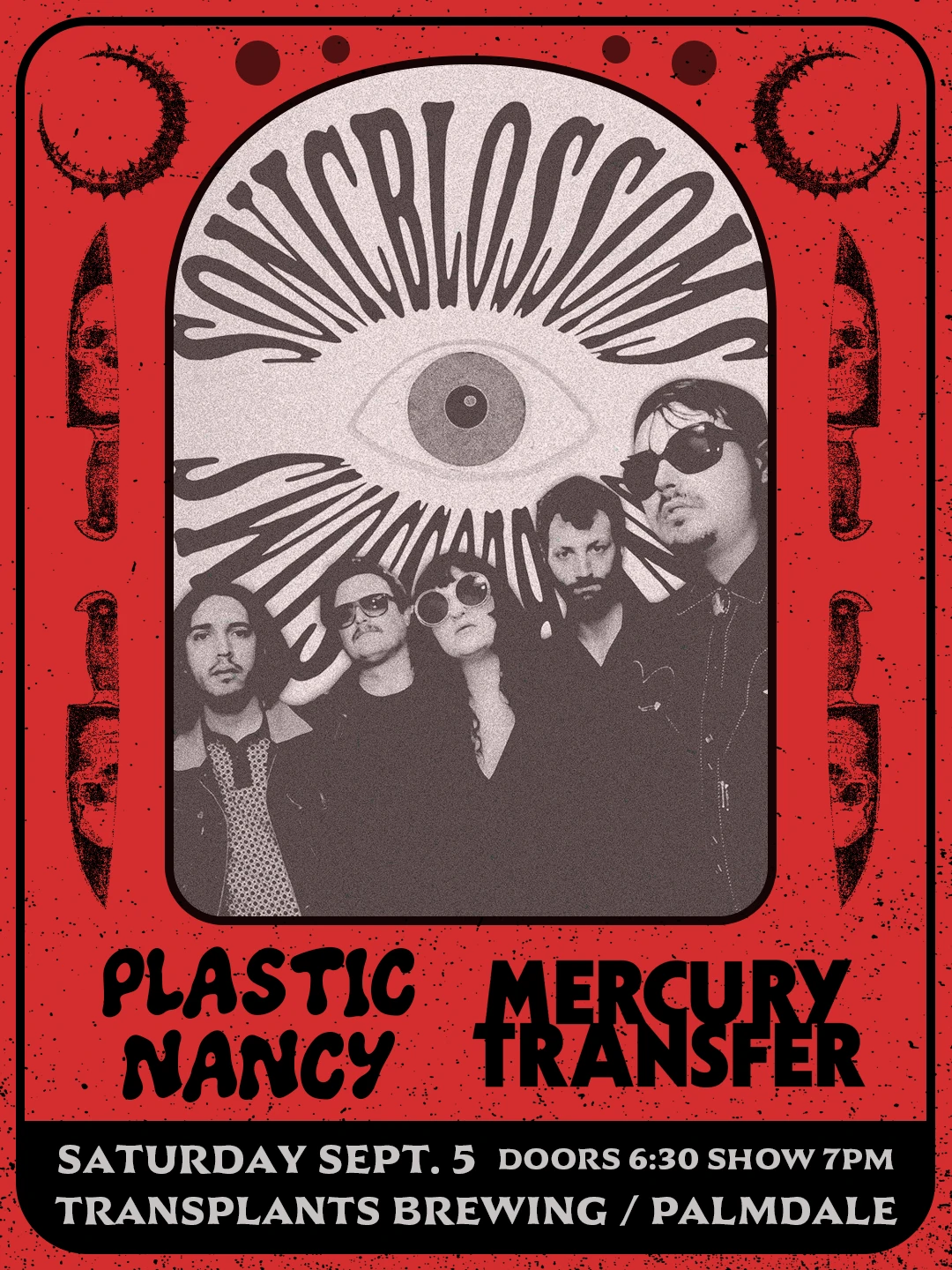 Event poster for concert