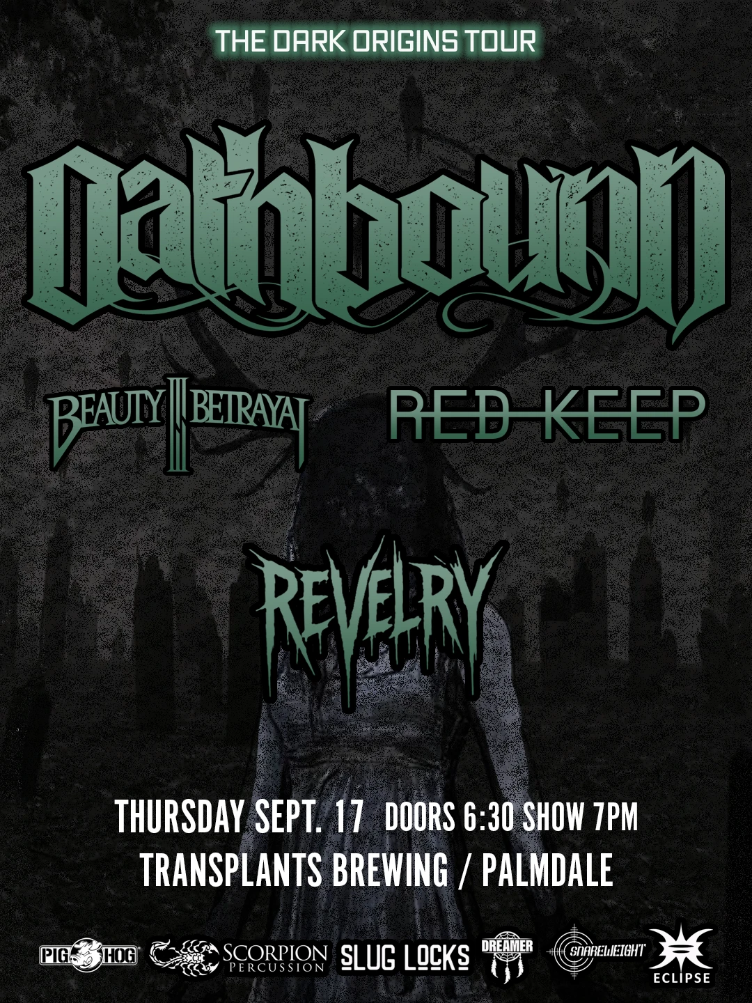 Event poster for concert