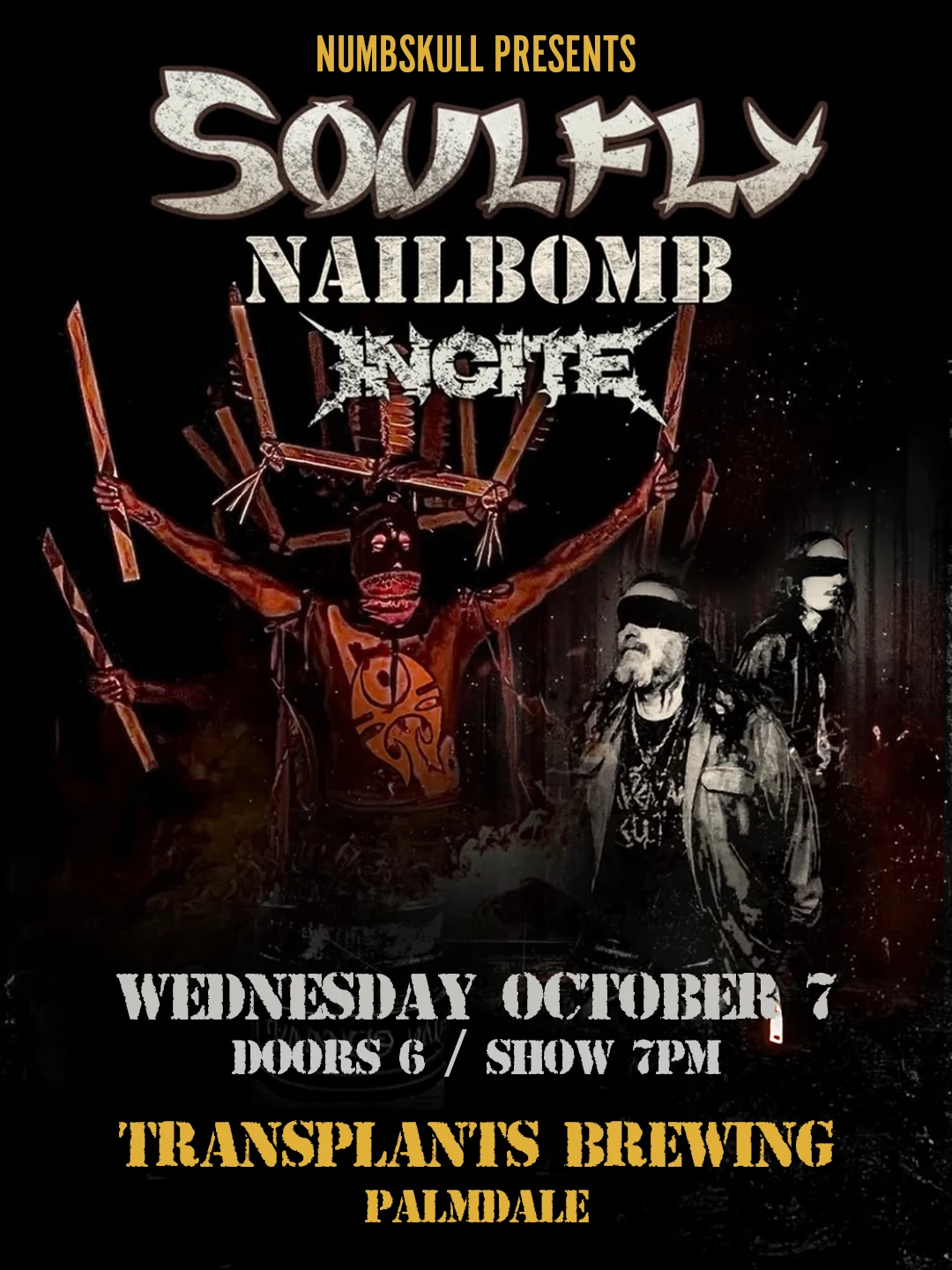 Event poster for concert