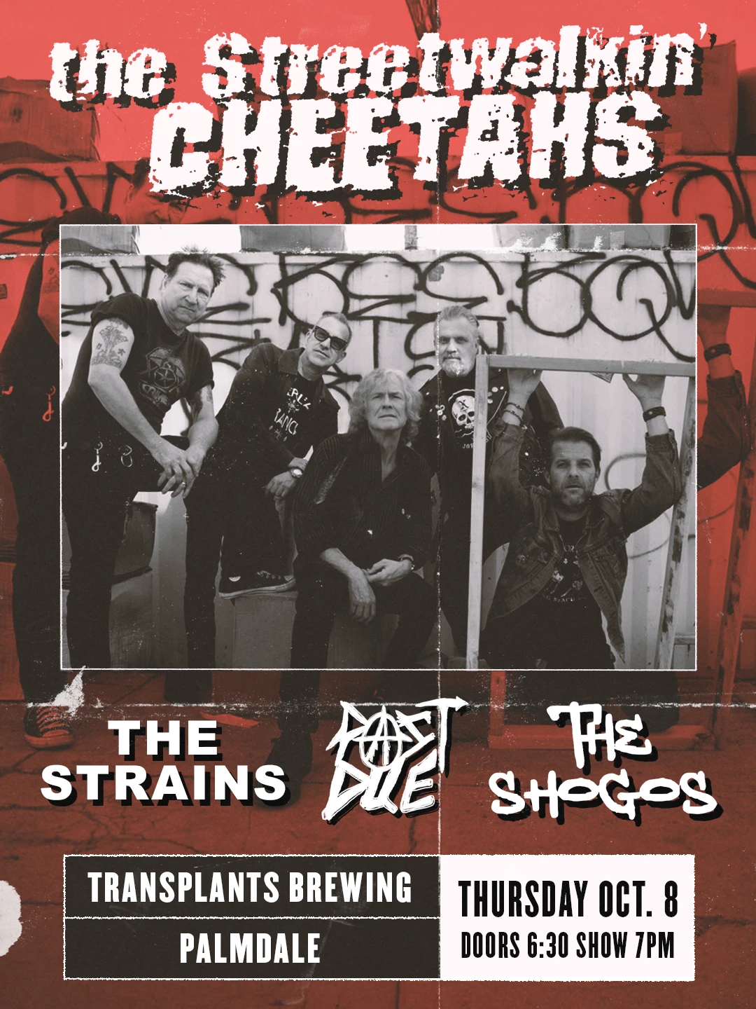 Event poster for concert