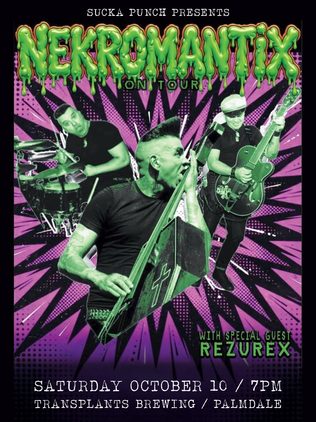 Event poster for concert