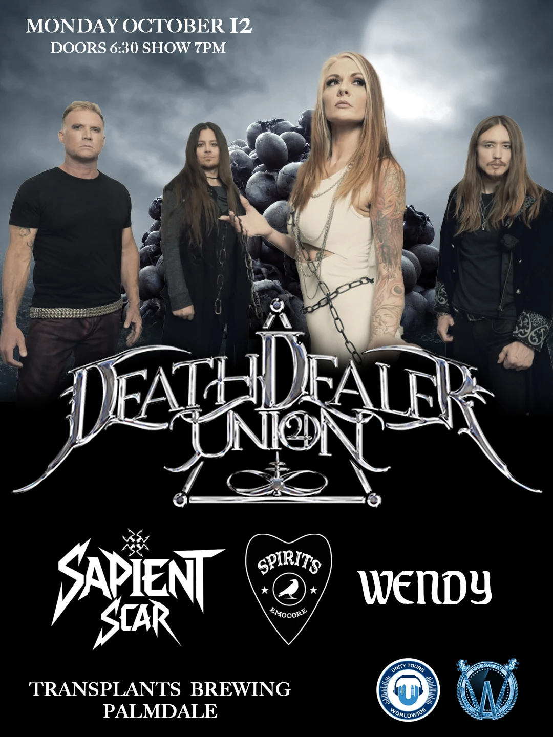 Event poster for concert