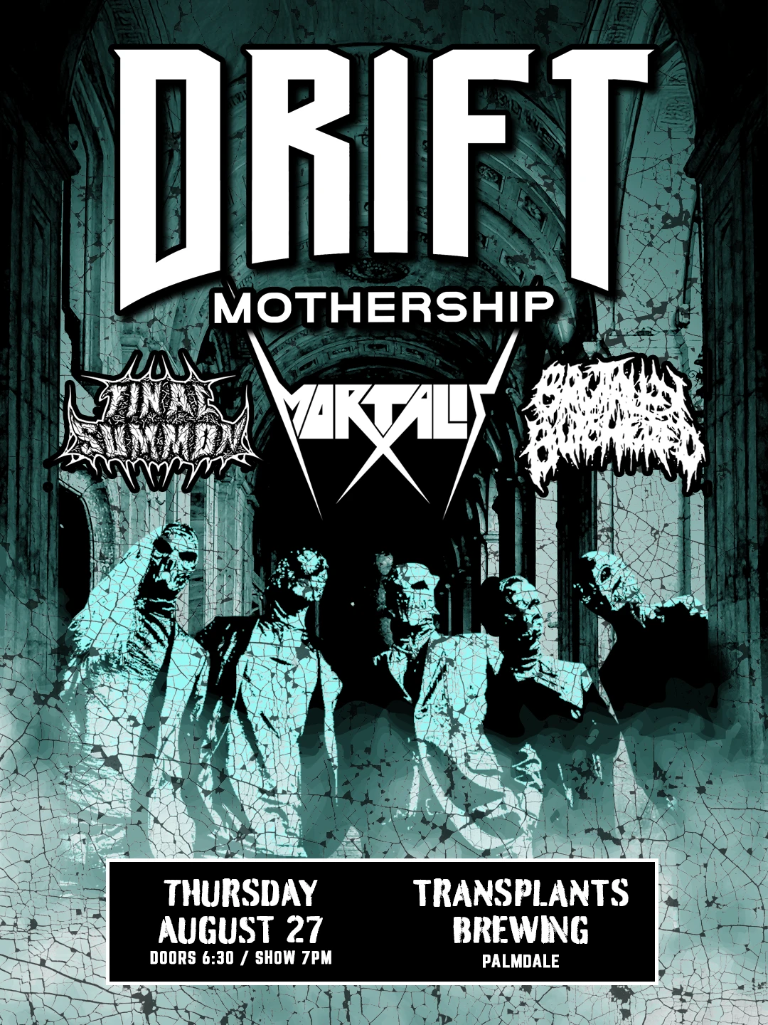 Event poster for concert