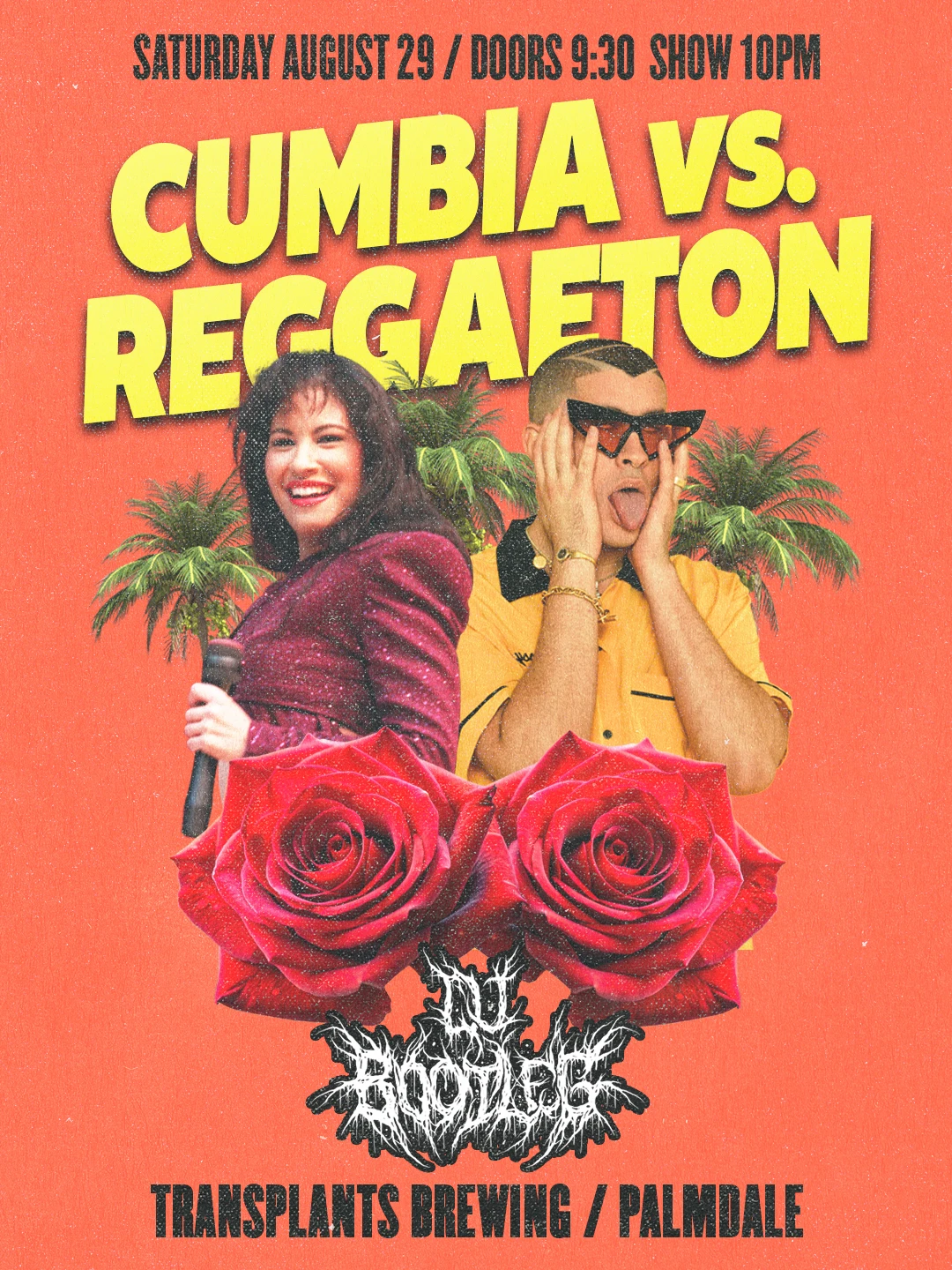 Event poster for dj