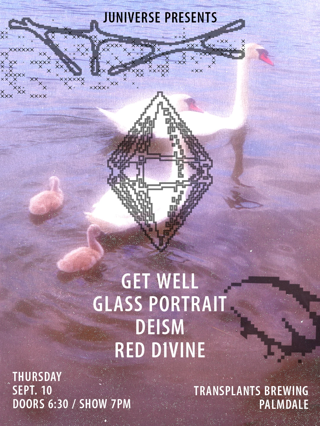 Event poster for concert