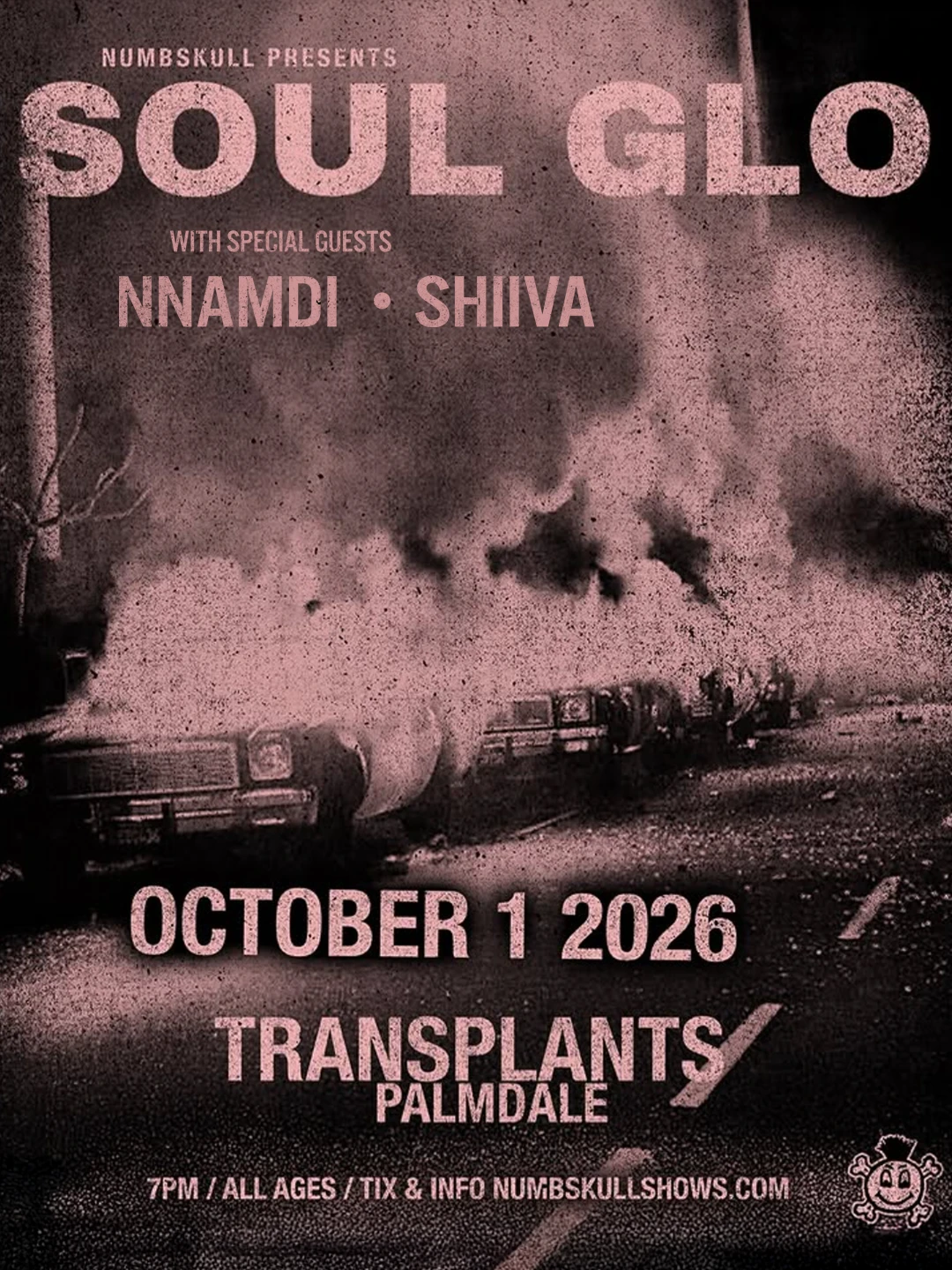 Event poster for concert