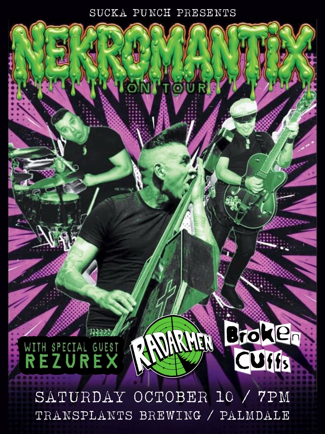 Event poster for concert