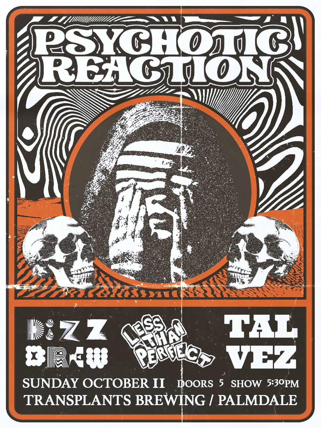 Event poster for concert