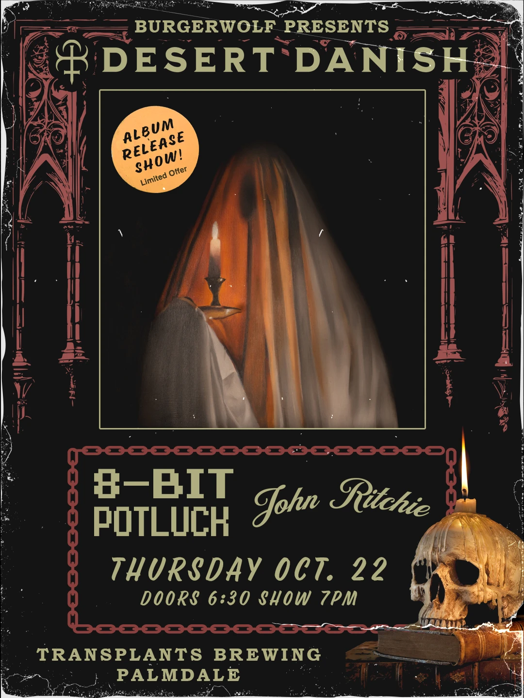 Event poster for concert