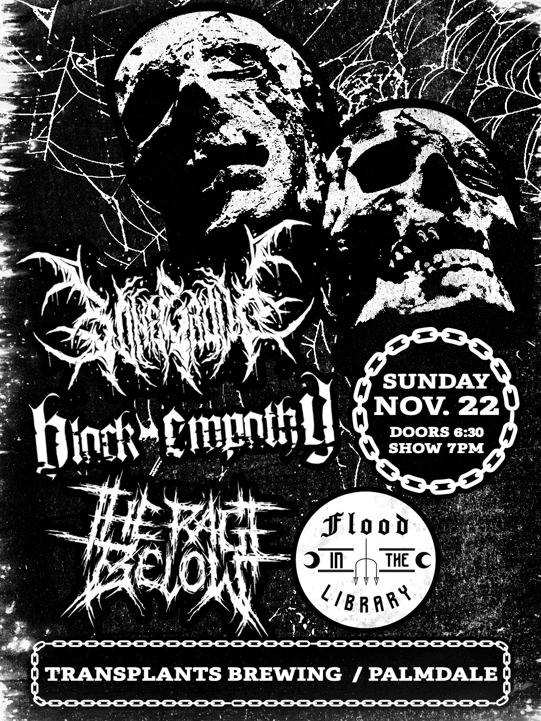 Event poster for concert
