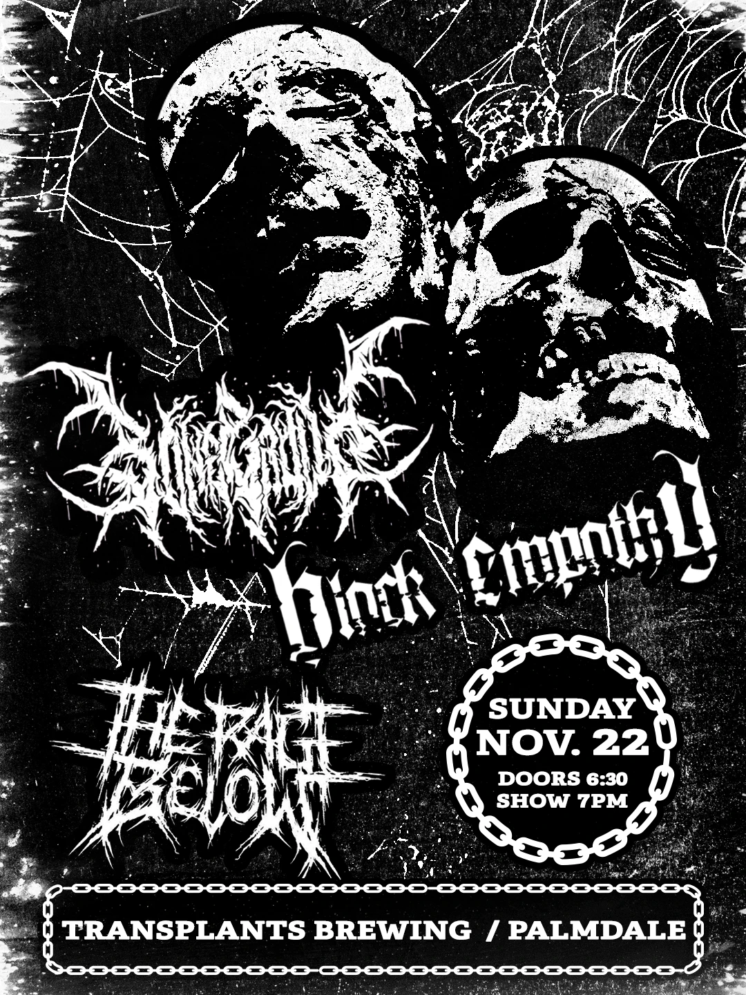 Event poster for concert