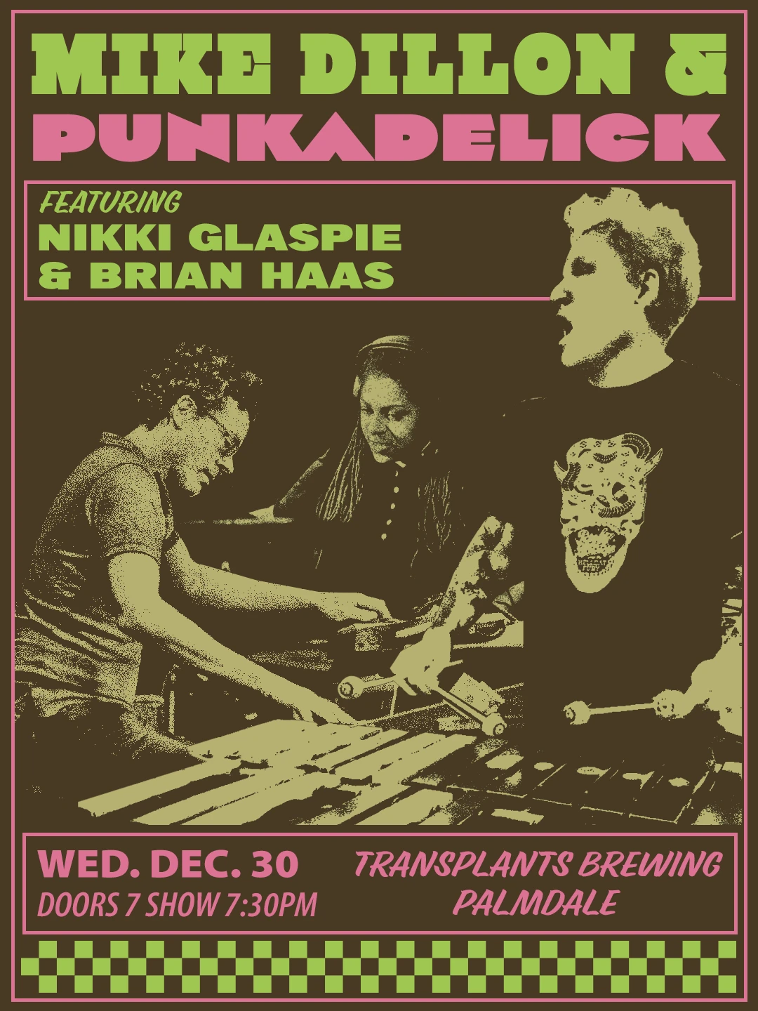 Event poster for concert